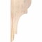 Ekena Millwork New Brighton Smooth Corbel, Douglas Fir, 3 1/2"W x 8"D x 16"H COR04X08X16NEB00SDF - alternate 3